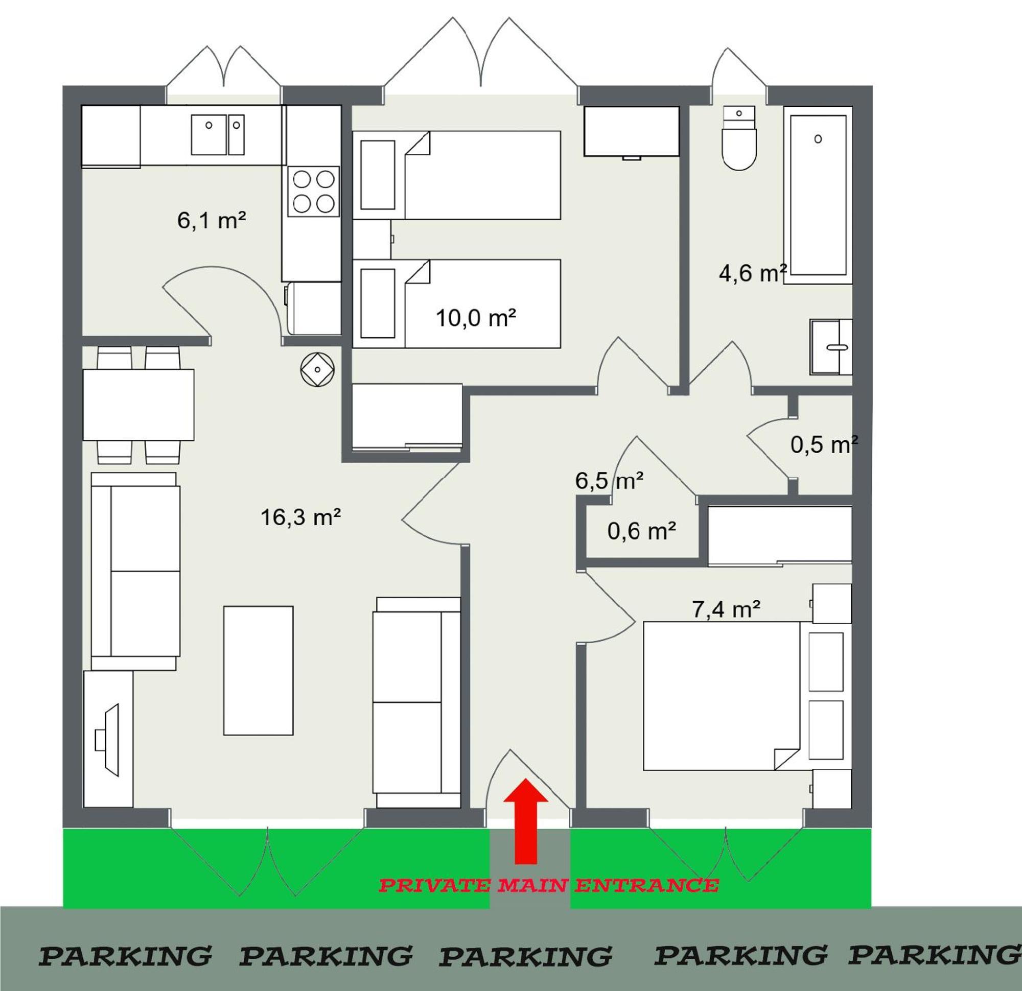 Superb 2 Bedroom Flat - Refurbished Dec 2024 인버네스 외부 사진